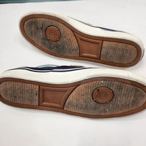 Polo Ralph Lauren Vintage Mens Slip On Low Top Casual Canvas Sneakers 11D main image 10